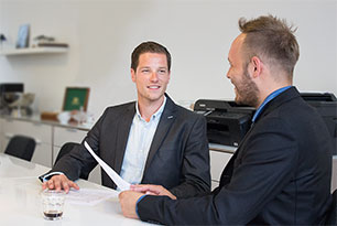 Stap 3 - The Heat scan proposes a step-by-step plan and this creates the right atmosphere for the two to discuss and improve their cooperation.